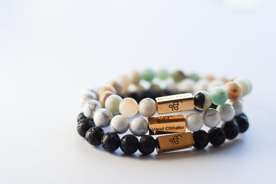 Three Pillars of Sikhism Bracelet Set