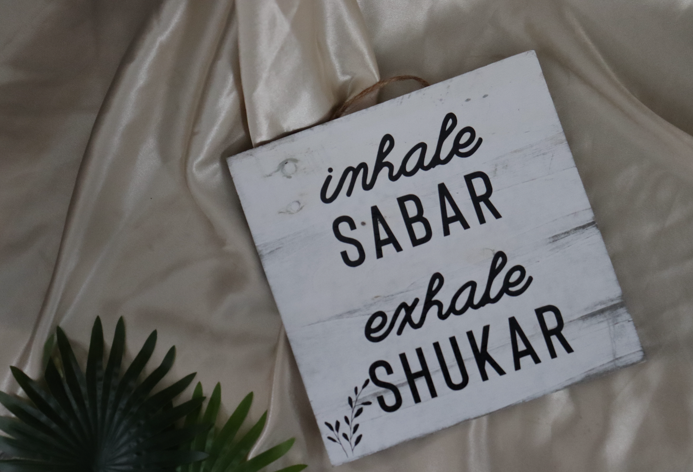Inhale Sabar Exhale Shukar