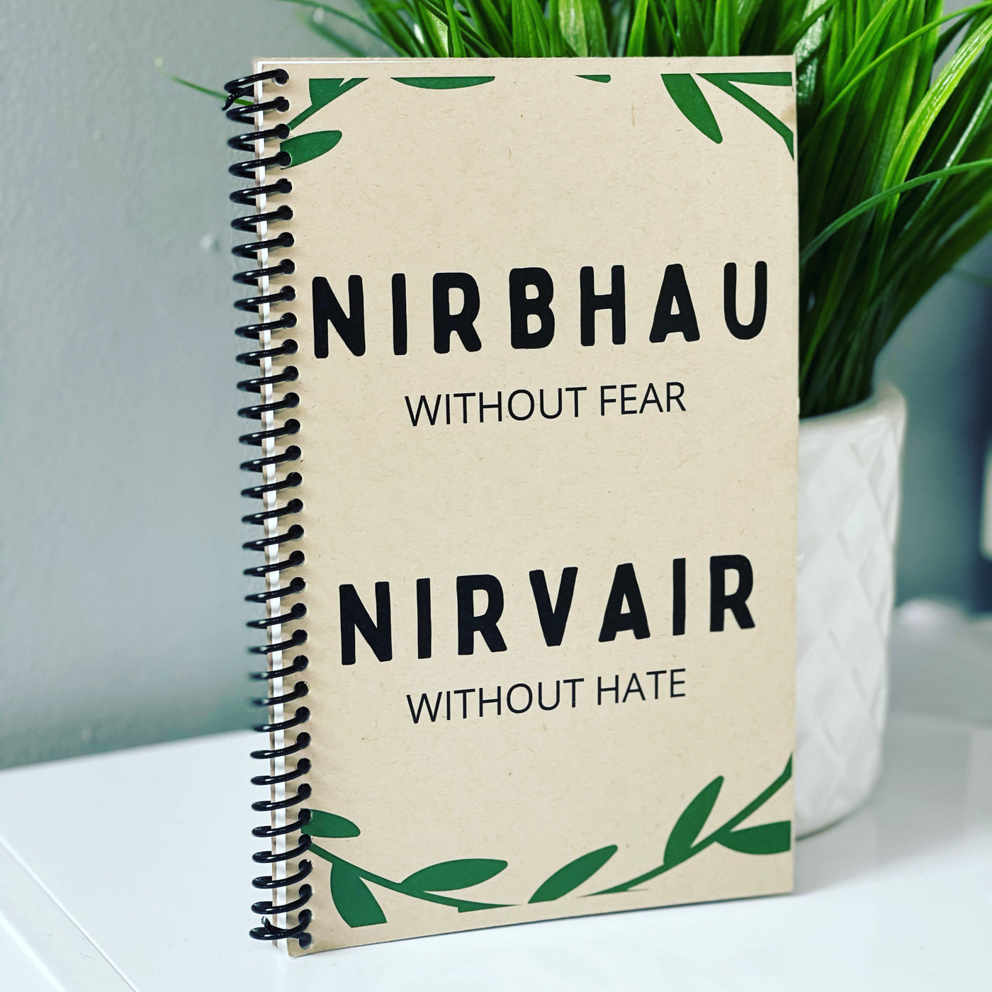 Nirbhau Nirvair Lined Note Book